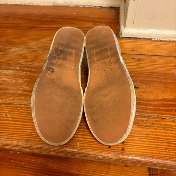 Dolce Vita Womens Zina Multi Mesh Sneakers Size 6.5 White Pink Silver Suede - Picture 4 of 8